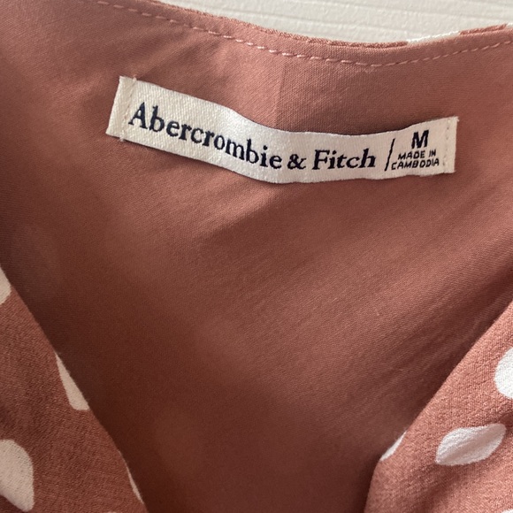 A&F Polka Dot Midi Dress - Picture 2 of 5